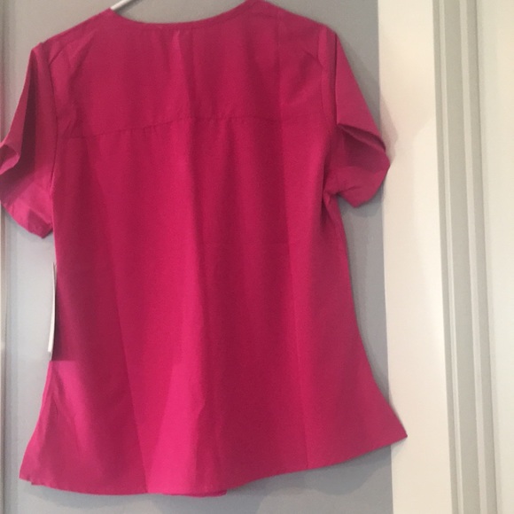 New York Laundry + MEDics Pink Nurse Tunic Sz L - Picture 2 of 7